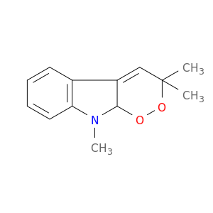 3H-1,2-Dioxino[3,4-b]indole, 9,9a-dihydro-3,3,9-trimethyl-