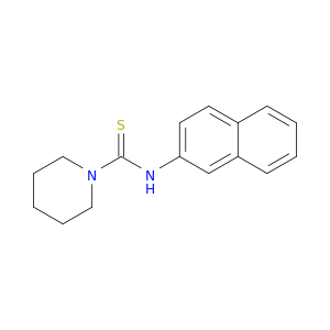 1-Piperidinecarbothioamide, N-2-naphthalenyl-