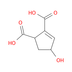 2-Cyclopentene-1,2-dicarboxylic acid, 4-hydroxy-