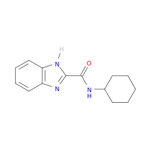1H-Benzimidazole-2-carboxamide, N-cyclohexyl-