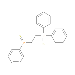 Phosphine sulfide, diphenyl[2-(phenylphosphinothioyl)ethyl]-