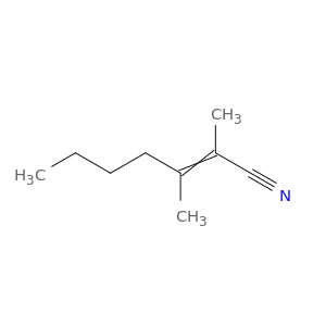 2-Heptenenitrile, 2,3-dimethyl-