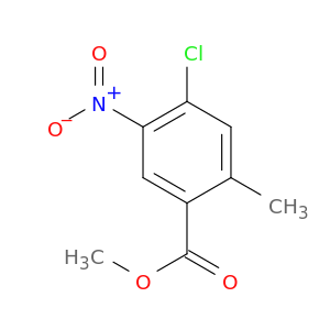 4-氯-2-甲基-5-硝基苯甲酸甲酯