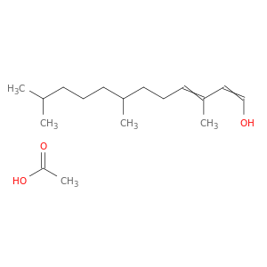Dodecadien-1-ol, 3,7,11-trimethyl-, acetate