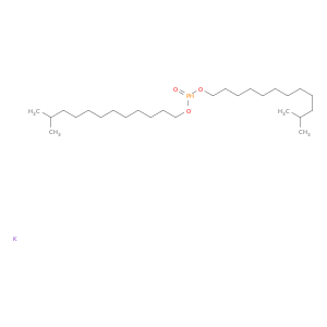 Phosphoric acid,diisotridecyl ester, potassium salt (9CI)