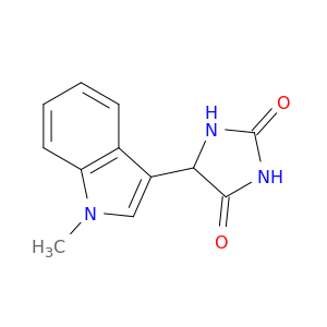 2,4-Imidazolidinedione, 5-(1-methyl-1H-indol-3-yl)-