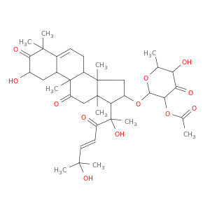 (2β,9β,10α,16α,23e)-16-[(2-O-乙酰-6-脱氧-α-L-氢甲酸钠-3-ULOS-1-Y1)氧]-2,20,25-trihydroxy-9-甲基-19-norlanosta-5,23-二烯-3,11,22-Trione