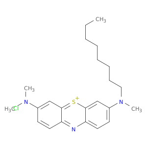 Phenothiazin-5-ium, 3-(dimethylamino)-7-(methyloctylamino)-, chloride