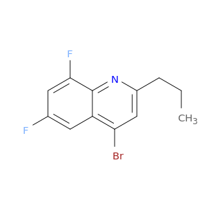 4-Bromo-6,8-difluoro-2-propylquinoline
