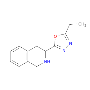 3-(5-ethyl-1,3,4-oxadiazol-2-yl)-1,2,3,4-tetrahydroisoquinoline