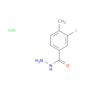 3-fluoro-4-methylbenzohydrazide hydrochloride