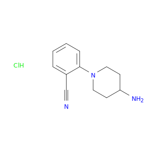 2-(4-Aminopiperidin-1-yl)benzonitrile Hydrochloride