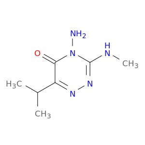 1,2,4-Triazin-5(4H)-one, 4-amino-3-(methylamino)-6-(1-methylethyl)-