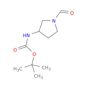 氨基甲酸,(1-甲酰基-3-吡咯烷基)-,1,1-二甲基乙酯