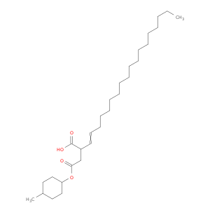 4-(4-Methylcyclohexyl) hydrogen 2-octadecenylsuccinate
