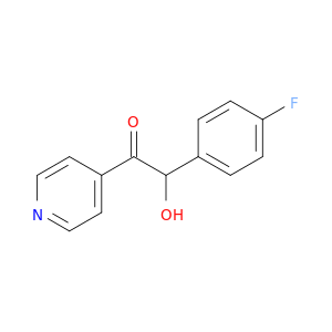 Ethanone, 2-(4-fluorophenyl)-2-hydroxy-1-(4-pyridinyl)-