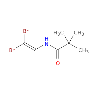 Propanamide, N-(2,2-dibromoethenyl)-2,2-dimethyl-