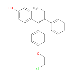 (E/Z)-1-[4-(2-Chloroethoxy)phenyl]-1-(4-hydroxyphenyl)-2-phenyl-1-butene