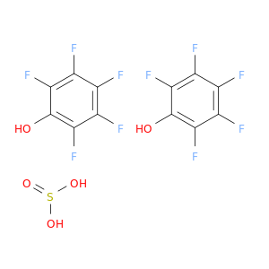 Phenol, pentafluoro-, sulfite (2:1)