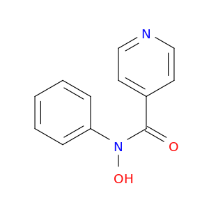 4-Pyridinecarboxamide, N-hydroxy-N-phenyl-