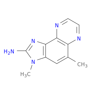 3H-Imidazo[4,5-f]quinoxalin-2-amine,3,5-dimethyl-