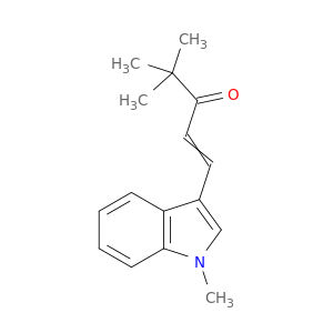 1-Penten-3-one, 4,4-dimethyl-1-(1-methyl-1H-indol-3-yl)-
