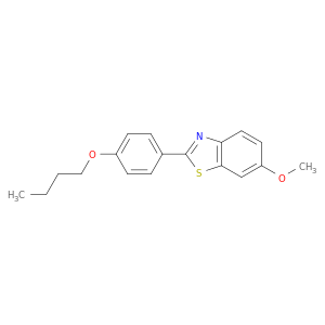 Benzothiazole, 2-(4-butoxyphenyl)-6-methoxy-