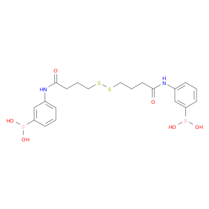 Boronic acid, [dithiobis[(1-oxo-4,1-butanediyl)imino-3,1-phenylene]]bis-