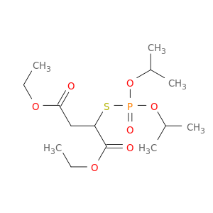 Butanedioic acid,2-[[bis(1-methylethoxy)phosphinyl]thio]-, 1,4-diethyl ester