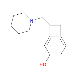 Bicyclo[4.2.0]octa-1,3,5-trien-3-ol, 8-(1-piperidinylmethyl)-