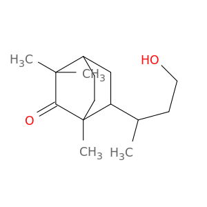 Bicyclo[2.2.2]octanone, 6-(3-hydroxy-1-methylpropyl)-1,3,3-trimethyl-