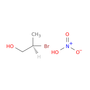 1-Propanol, 2-bromo-, nitrate, (2R)-