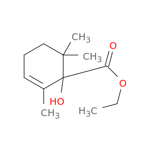 2-Cyclohexene-1-carboxylic acid, 1-hydroxy-2,6,6-trimethyl-, ethyl ester