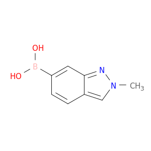 2-甲基-2H-吲唑-6-硼酸