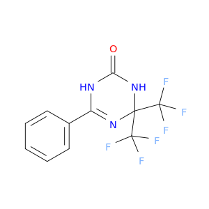 1,3,5-Triazin-2(1H)-one, 3,4-dihydro-6-phenyl-4,4-bis(trifluoromethyl)-