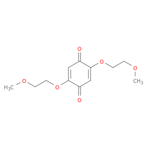 2,5-Cyclohexadiene-1,4-dione, 2,5-bis(2-methoxyethoxy)-