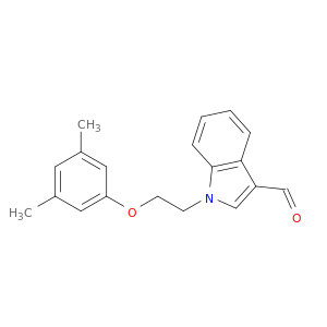 1-(2-(3,5-Dimethylphenoxy)ethyl)-1H-indole-3-carbaldehyde