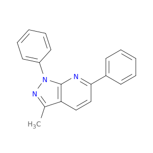 1H-Pyrazolo[3,4-b]pyridine, 3-methyl-1,6-diphenyl-