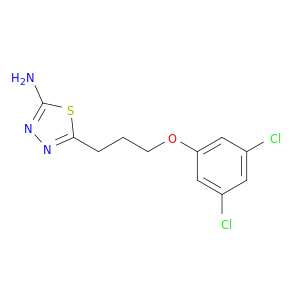 1,3,4-Thiadiazol-2-amine, 5-[3-(3,5-dichlorophenoxy)propyl]-