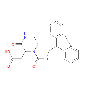 (R,S)-4-Fmoc-3-carboxymethyl-piperazin-2-one