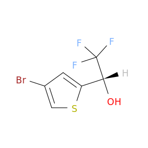 (1S)-1-(4-bromothiophen-2-yl)-2,2,2-trifluoroethan-1-ol
