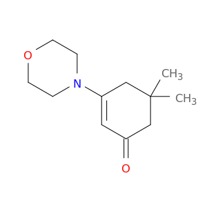 2-Cyclohexen-1-one, 5,5-dimethyl-3-(4-morpholinyl)-