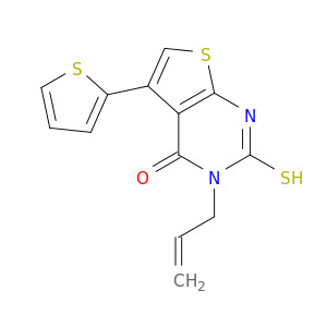 3-(Prop-2-en-1-yl)-2-sulfanyl-5-(thiophen-2-yl)-3H,4H-thieno[2,3-d]pyrimidin-4-one