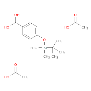 Methanediol, [4-[[(1,1-dimethylethyl)dimethylsilyl]oxy]phenyl]-, diacetate