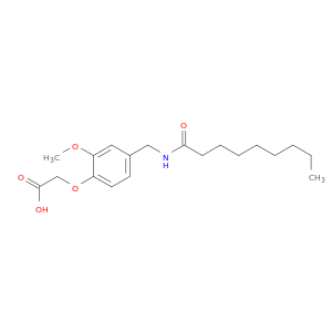 Acetic acid, [2-methoxy-4-[[(1-oxononyl)amino]methyl]phenoxy]-