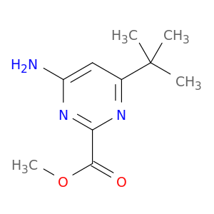 Methyl 4-amino-6-tert-butylpyrimidine-2-carboxylate