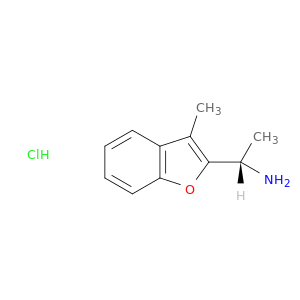 (1S)-1-(3-methyl-1-benzofuran-2-yl)ethan-1-amine hydrochloride