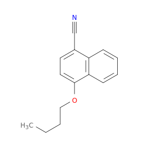1-Naphthalenecarbonitrile, 4-butoxy-