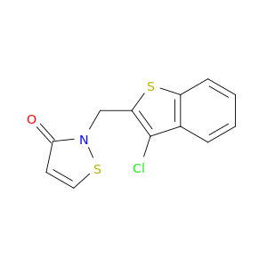 3(2H)-Isothiazolone, 2-[(3-chlorobenzo[b]thien-2-yl)methyl]-