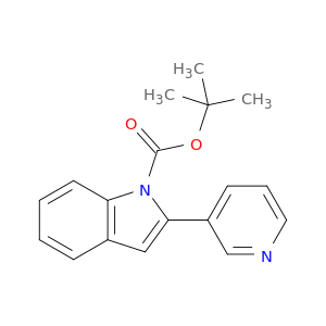 1H-Indole-1-carboxylic acid, 2-(3-pyridinyl)-, 1,1-dimethylethyl ester